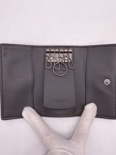 商品画像：キーケース/--/BRW/総柄/メンズ/F26104/シグネチャー 4