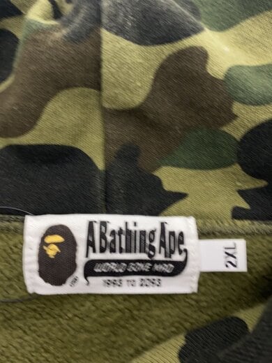 商品画像：パーカー/--/コットン/GRN/カモフラ/001PPF201006X/サイズ:2XL 3