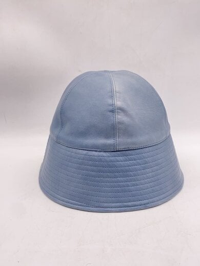 商品画像：バケットハット/--/羊革/BLU/無地/レディース/22201-KD 2