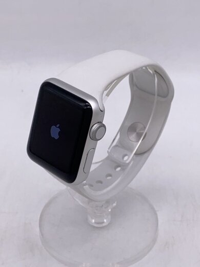 商品画像：Apple Watch Series 3 GPSモデル 38mm MTEY2J/A [ホワイトスポーツバンド]/ 2
