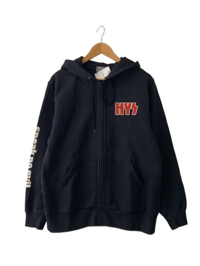 商品画像：ジップパーカー/M/コットン/BLK/02253CF07// 1