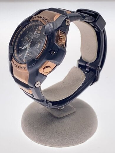 商品画像：ソーラー腕時計・G-SHOCK/アナログ/ラバー/GLD/BLK// 2