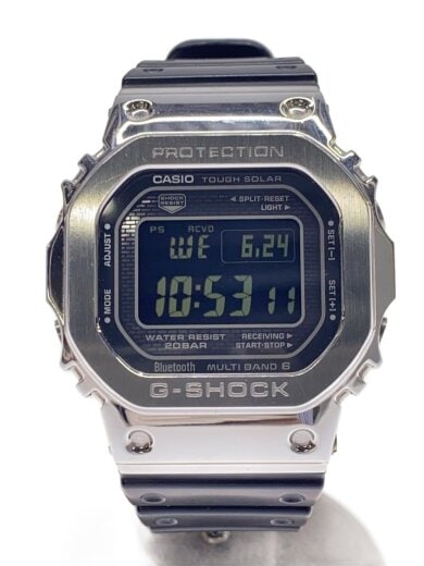 商品画像：ソーラー腕時計・G-SHOCK/デジタル/ラバー/SLV/BLK// 1