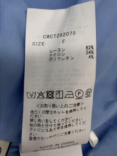 商品画像：Tシャツ/one/レーヨン/BLU/無地/CWCT262075// 4