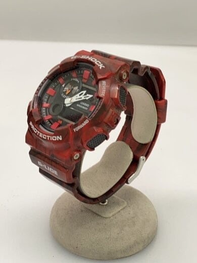 商品画像：腕時計/アナログ/ラバー/BLK/RED/GAX-100MB 2