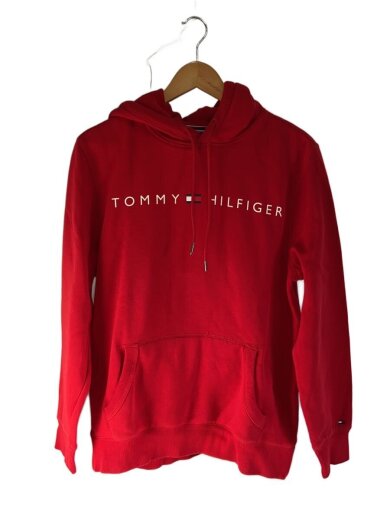 商品画像：パーカー/L/コットン/RED/0221430 1