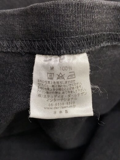 商品画像：Tシャツ/L/コットン/BLK 4