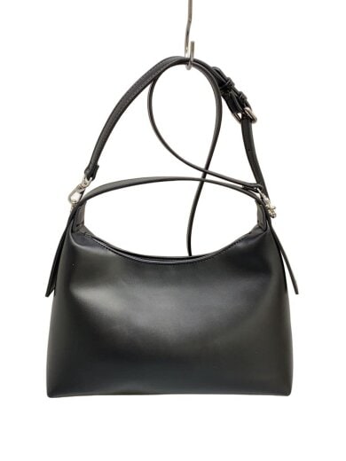 商品画像：ショルダーバッグ/レザー/BLK/無地 1