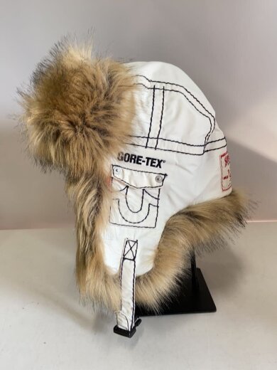 商品画像：キャップ/--/ナイロン/WHT/総柄/メンズ/RN101837 2