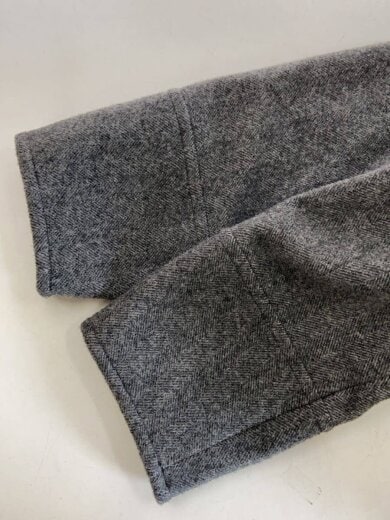 商品画像：コート/36/ウール/GRY/無地/25-020-462-7060-4-0 5