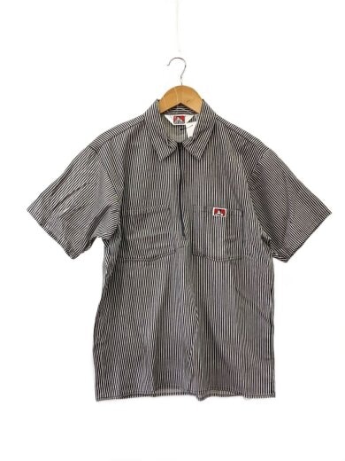 商品画像：トップス/M/コットン/GRY/ストライプ 1