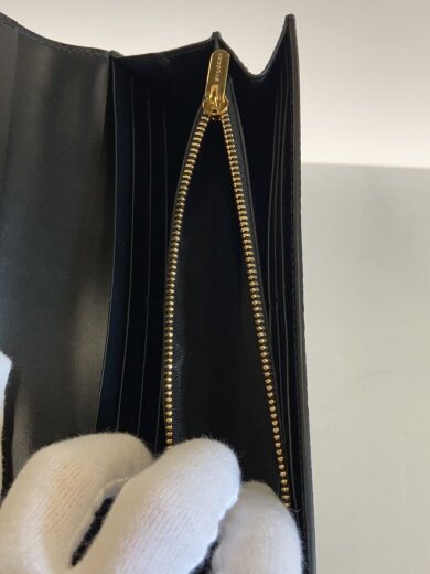 商品画像：長財布/レザー/BLK/無地/メンズ/291697 5