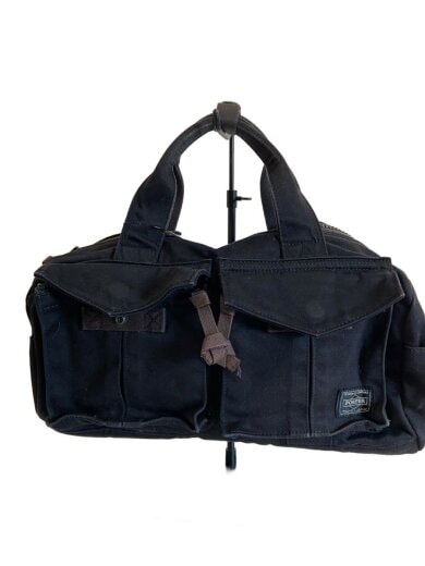 商品画像：ショルダーバッグ/キャンバス/BLK 1