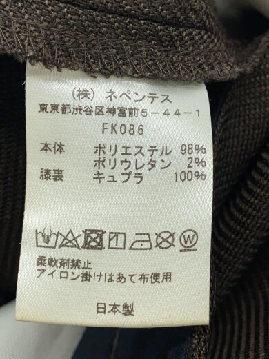 画像：NeedlesSide Tab Trouser Poly Tweed/ボトム/SS/ポリエステル/BRW/FK086//5