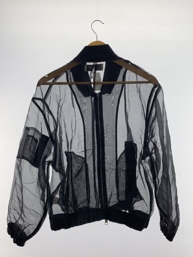 商品画像：シースル-/ブルゾン/L/ポリエステル/BLK 2