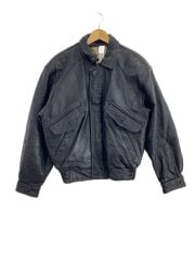 Nicole　St　Gilles/レザージャケット・ブルゾン/L/レザー/BLK