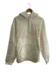 21AW/Reflective Hooded Sweatshirt/パーカー/M/コットン/WHT