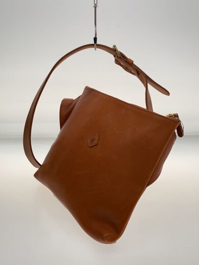 商品画像：オールレザーショルダー/ショルダーバッグ/レザー/BRW/ブラウン 2