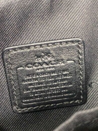 商品画像：ポーチ/レザー/BLK/64252/ブラック 4