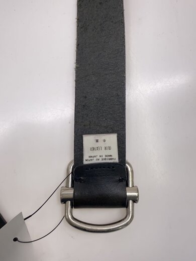 商品画像：ベルト/レザー/BLK/無地/メンズ 5