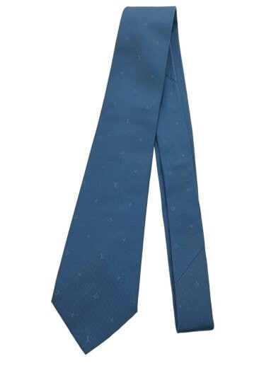 画像：LOUIS VUITTONネクタイ/シルク/BLU/総柄/メンズ/IS01351