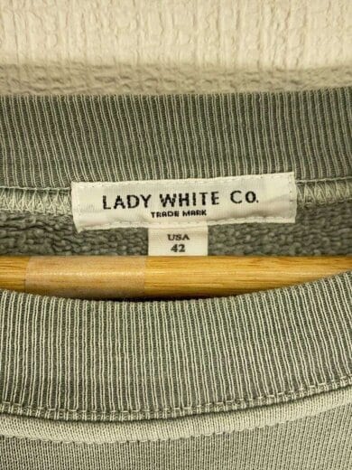 画像：LADY WHITE CO.スウェット/XL/コットン/GRN4
