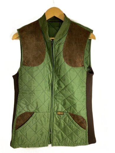 商品画像：キルティングベスト/M/ナイロン/KHK 1