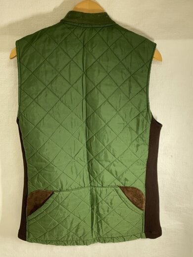 商品画像：キルティングベスト/M/ナイロン/KHK 2