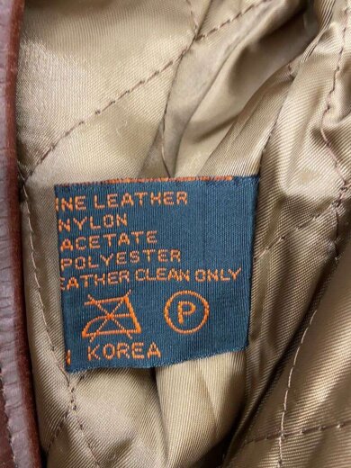 商品画像：SQUADRON/70s復刻/ステアハイド/レザージャケット・ブルゾン/34/レザー/BRW/無地 5