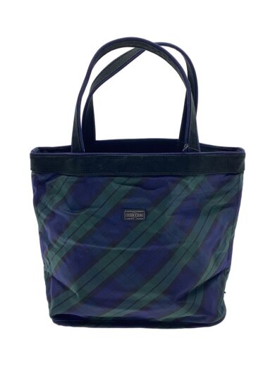 商品画像：ブラックウォッチハンドバッグ/ナイロン/マルチカラー/チェック 1