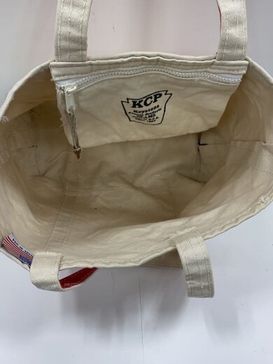 商品画像：KCP/トートバッグ/キャンバス/WHT/無地/USA製 6