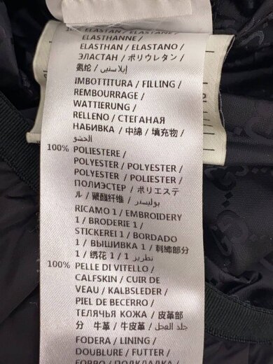 商品画像：439366/Z735A/クレストワッペン/ダウンジャケット/46/ナイロン/BLK 5