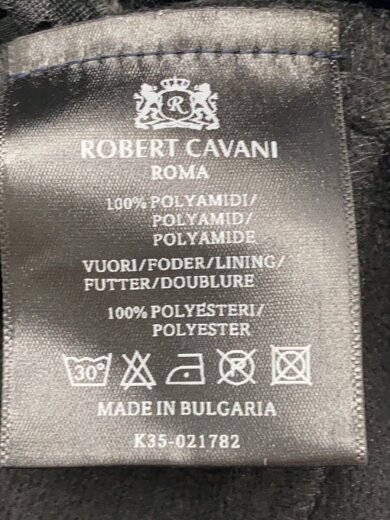 商品画像：ROBERT CAVANI/ジップパーカー/50/ナイロン/BLK 4