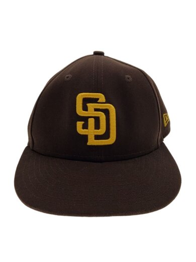 商品画像：パドレス/キャップ/7 3/8/ポリエステル/BRW/無地/メンズ 1