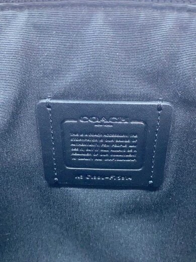 商品画像：セカンドバッグ/レザー/BLK/総柄/F75914 5