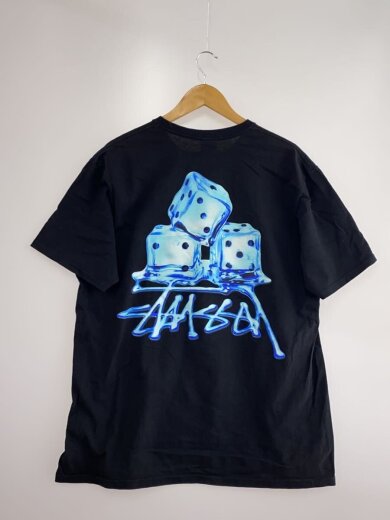 商品画像：ロゴプリントTシャツ/L/コットン/ブラック 2