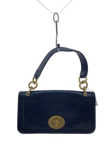 商品画像：ヴィンテージレガシーレザーフラップバック/ハンドバッグ/レザー/BLK 1