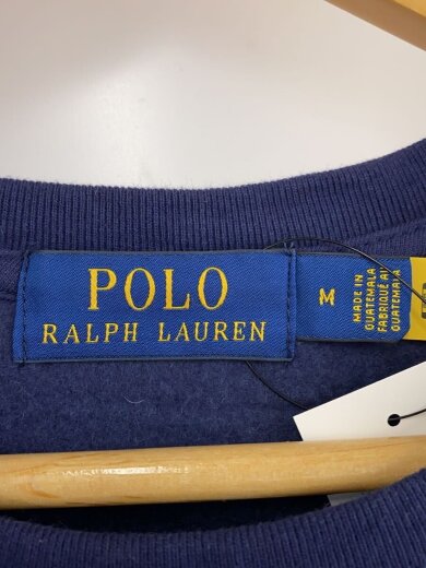 商品画像：ポロベア/クールネックスウェット/M/コットン/ネイビー 3