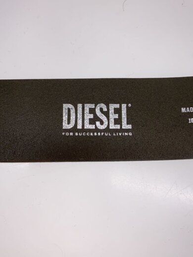 商品画像：Dロゴバックル/ベルト/レザー/KHK/無地/メンズ 3