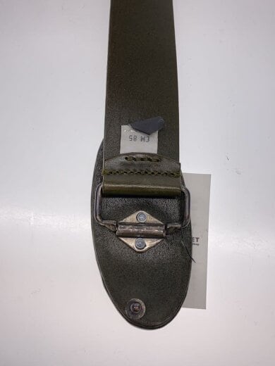 商品画像：Dロゴバックル/ベルト/レザー/KHK/無地/メンズ 5