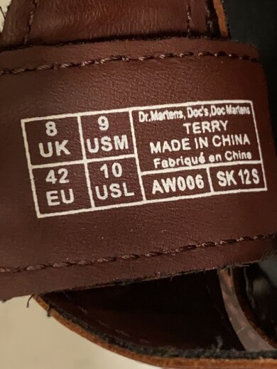 商品画像：TERRY/フィッシャーマンサンダル/US9/ボルドー/レザー/AW006 5