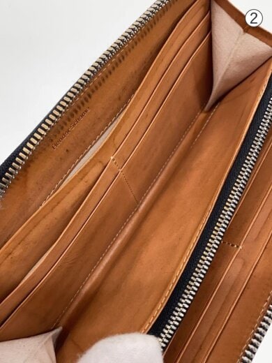 商品画像：長財布/--/BLK/メンズ 6