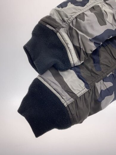 商品画像：フライトジャケット/S/ナイロン/GRY/カモフラ/MIL-J-82790J 5