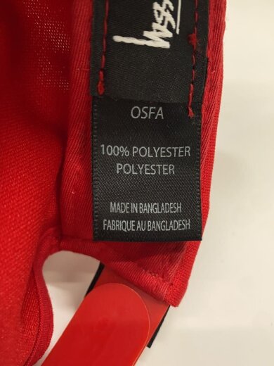 商品画像：キャップ/--/ポリエステル/RED/メンズ/131541 6