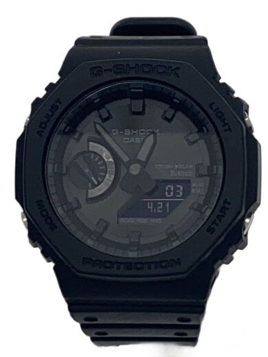 商品画像：ソーラー腕時計_G-SHOCK/デジアナ/ラバー/BLK/BLK 1