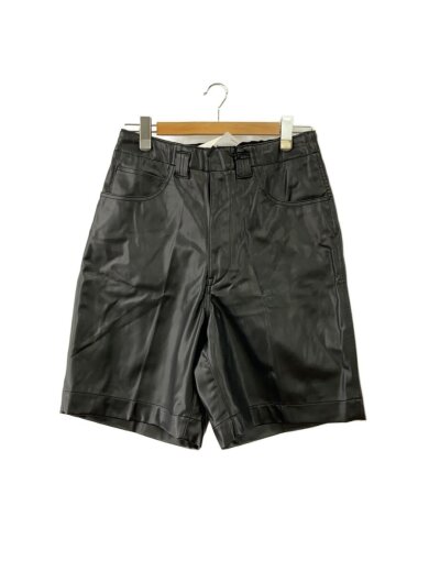 商品画像：ショートパンツ/3/フェイクレザー/BLK/21SS-031811// 1