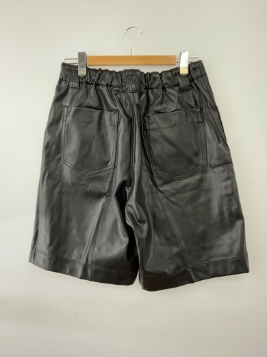 商品画像：ショートパンツ/3/フェイクレザー/BLK/21SS-031811// 2