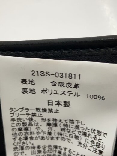 商品画像：ショートパンツ/3/フェイクレザー/BLK/21SS-031811// 6