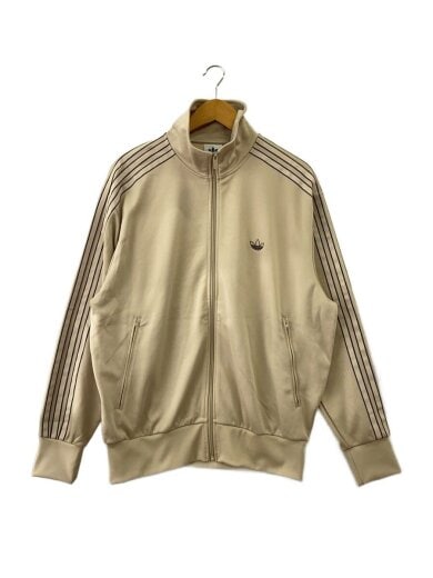 商品画像：アウトライントレフォイルファイヤーバードトラックトップ/ジャケット/XL/ポリエステル/BEG/IW5826// 1