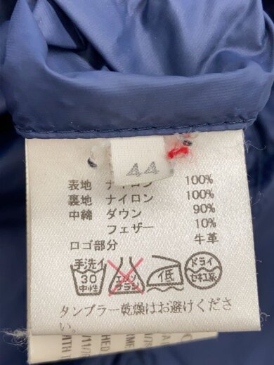 商品画像：ロングダウンジャケット/44/ナイロン/NVY/無地/32JK56 4